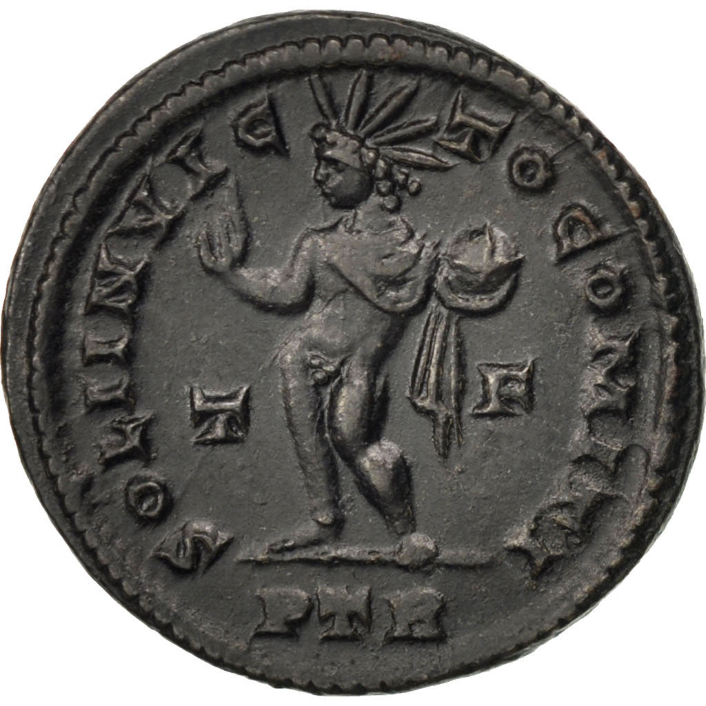 Coin, Constantine I, Follis, Trier, MS(63), Copper, RIC:871