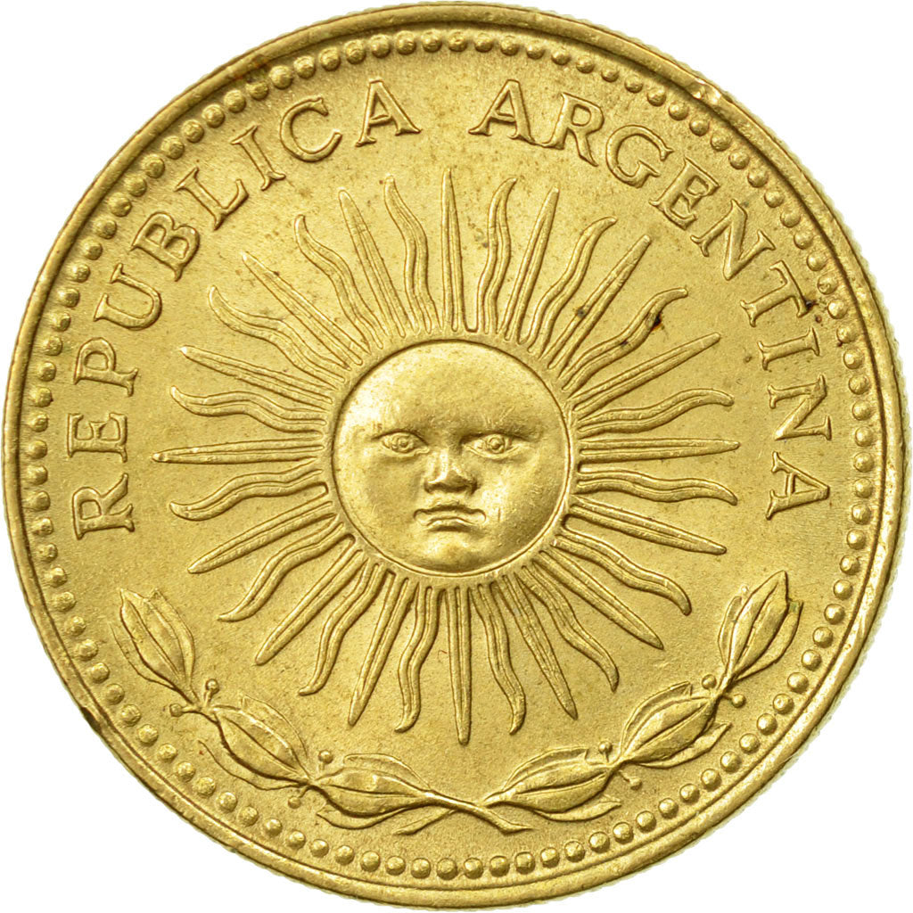 Monnaie, Argentine, Peso, 1975, TTB, Aluminum-Bronze, KM:69