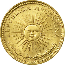 Coin, Argentina, Peso, 1976, EF(40-45), Aluminum-Bronze, KM:69