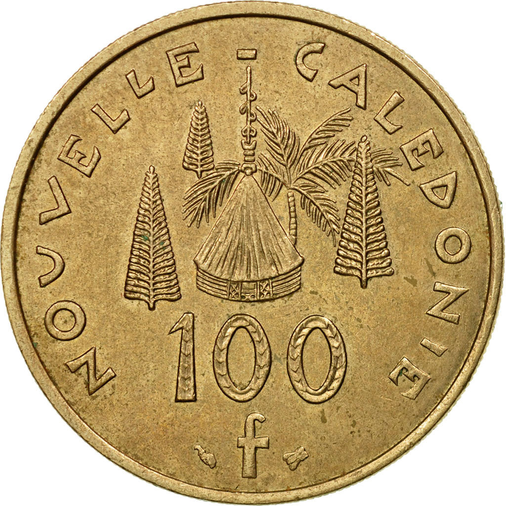 Münze, Neukaledonien, 100 Francs, 1996, Paris, SS, Nickel-Bronze, KM:15
