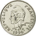 Moneda, Nueva Caledonia, 10 Francs, 1990, Paris, MBC, Níquel, KM:11