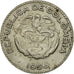 Moneta, Colombia, 10 Centavos, 1956, Bogota, EF(40-45), Miedź-Nikiel, KM:212.2