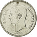 Moneta, Venezuela, 25 Centimos, 1989, EF(40-45), Nikiel powlekany stalą, KM:50a