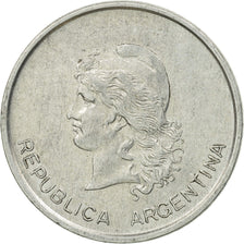 Coin, Argentina, 50 Centavos, 1983, EF(40-45), Aluminum, KM:90