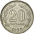 Monnaie, Argentine, 20 Centavos, 1958, TTB, Nickel Clad Steel, KM:55