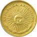 Coin, Argentina, Peso, 1975, EF(40-45), Aluminum-Bronze, KM:69