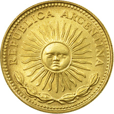 Coin, Argentina, Peso, 1976, EF(40-45), Aluminum-Bronze, KM:69