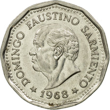Coin, Argentina, 25 Pesos, 1968, EF(40-45), Nickel Clad Steel, KM:63
