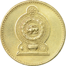 Coin, Sri Lanka, 5 Rupees, 1986, EF(40-45), Nickel-brass, KM:148.2
