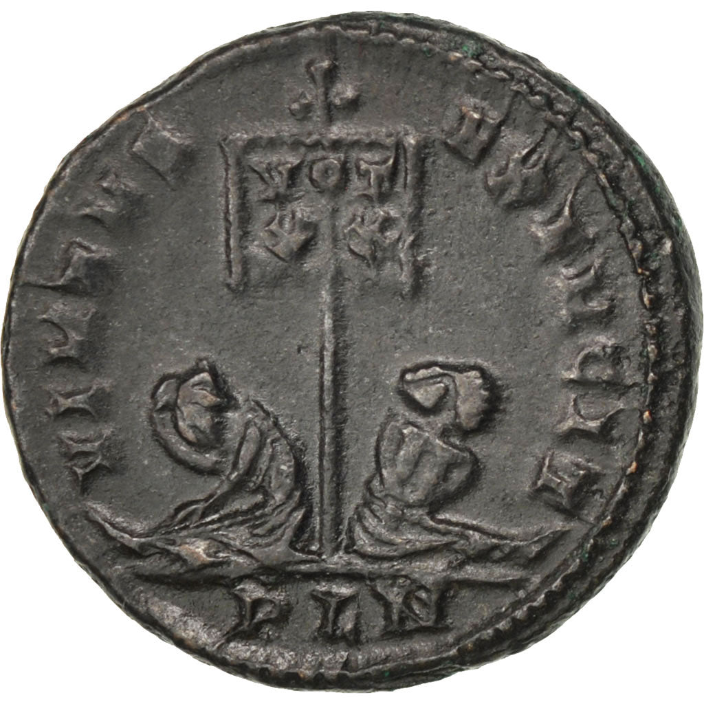 Coin, Constantine II, Nummus, London, MS(60-62), Copper, RIC:198