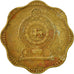 Moneta, Sri Lanka, 10 Cents, 1975, MB+, Nichel-ottone, KM:140