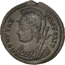 Coin, Nummus, Trier, AU(55-58), Copper, RIC:529