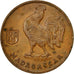 Coin, Madagascar, Franc, 1943, Pretoria, EF(40-45), Bronze, KM:2