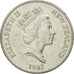 Münze, Neuseeland, Elizabeth II, 10 Cents, 1987, SS, Copper-nickel, KM:61