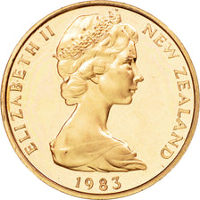 Münze, Neuseeland, Elizabeth II, 2 Cents, 1983, VZ, Bronze, KM:32.1