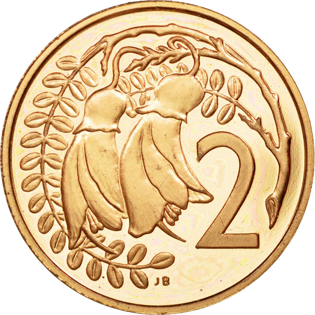 Monnaie, Nouvelle-Zélande, Elizabeth II, 2 Cents, 1983, SUP, Bronze, KM:32.1