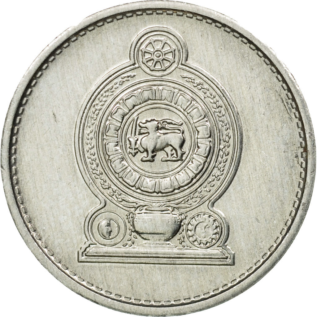 Coin, Sri Lanka, Cent, 1989, EF(40-45), Aluminum, KM:137