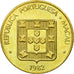 Coin, Macau, 10 Avos, 1982, EF(40-45), Brass, KM:20