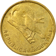 Coin, Argentina, 1/2 Centavo, 1985, EF(40-45), Brass, KM:95