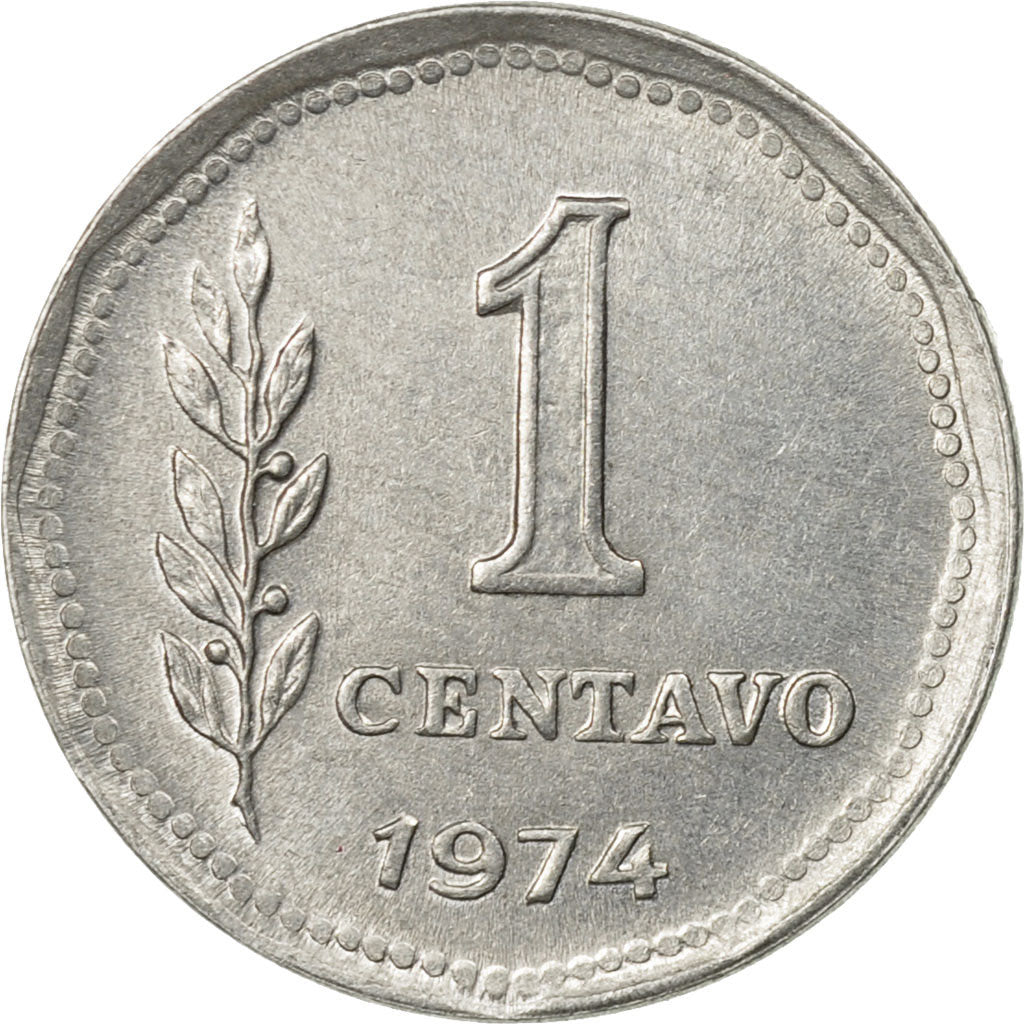 Moneta, Argentina, Centavo, 1974, BB, Alluminio, KM:64