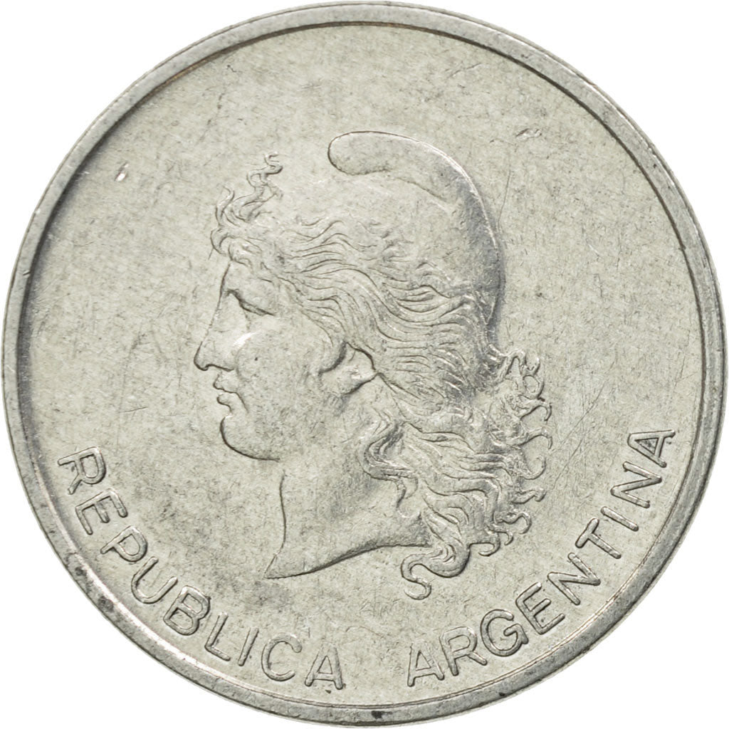 Coin, Argentina, 5 Centavos, 1983, EF(40-45), Aluminum, KM:88