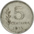 Coin, Argentina, 5 Centavos, 1973, EF(40-45), Aluminum, KM:65