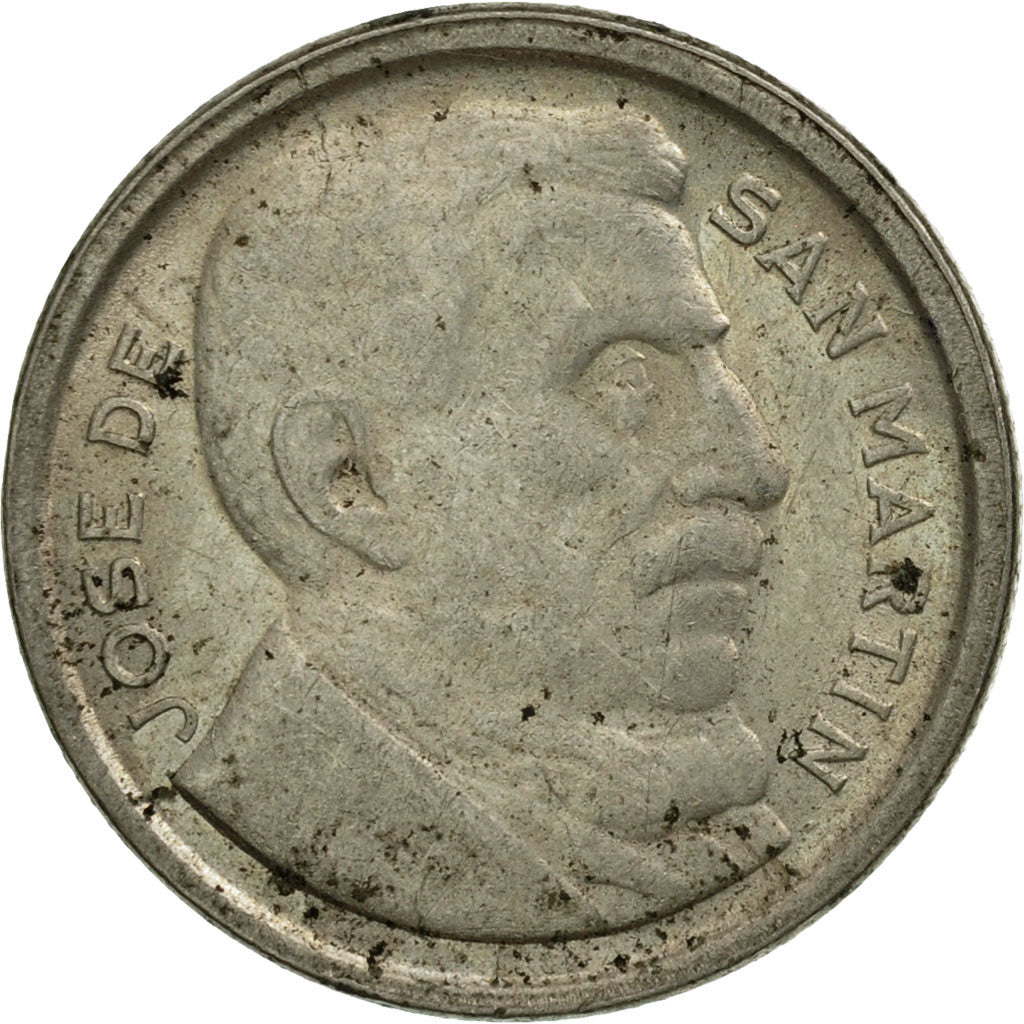Coin, Argentina, 5 Centavos, 1953, EF(40-45), Copper-nickel, KM:46