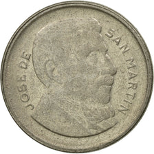 Coin, Argentina, 5 Centavos, 1955, EF(40-45), Copper-Nickel Clad Steel, KM:50