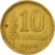 Moneta, Argentina, 10 Centavos, 1974, BB, Alluminio-bronzo, KM:66