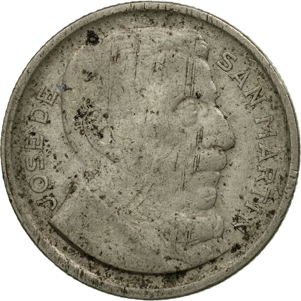 Coin, Argentina, 10 Centavos, 1951, VF(30-35), Copper-nickel, KM:47