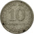 Moneta, Argentina, 10 Centavos, 1951, MB+, Rame-nichel, KM:47