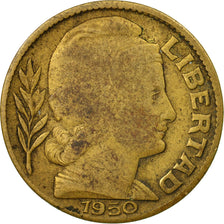 Coin, Argentina, 20 Centavos, 1950, VF(30-35), Aluminum-Bronze, KM:42
