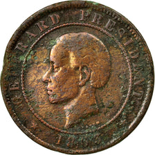 Coin, Haiti, 20 Centimes, 1863, F(12-15), Bronze, KM:41