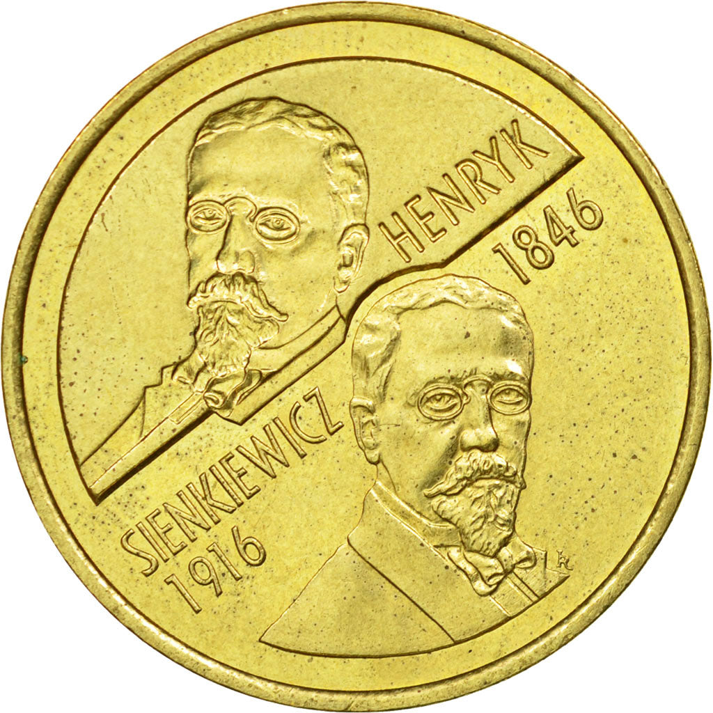 Moneta, Polonia, 2 Zlote, 1996, Warsaw, BB, Ottone, KM:315