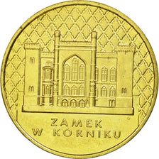 Coin, Poland, 2 Zlote, 1998, Warsaw, AU(55-58), Brass, KM:347
