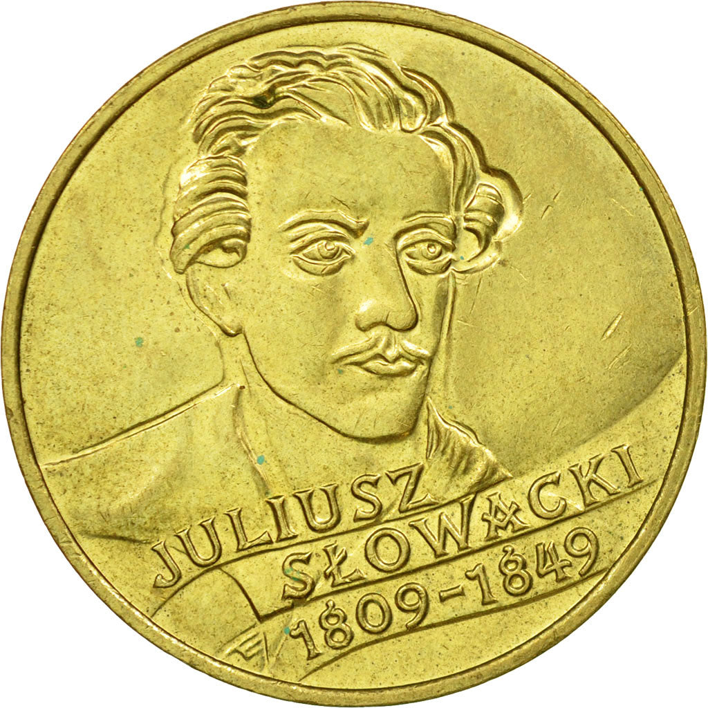 Coin, Poland, 2 Zlote, 1999, Warsaw, AU(55-58), Brass, KM:356