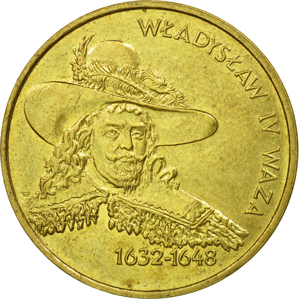 Coin, Poland, 2 Zlote, 1999, Warsaw, AU(55-58), Brass, KM:368