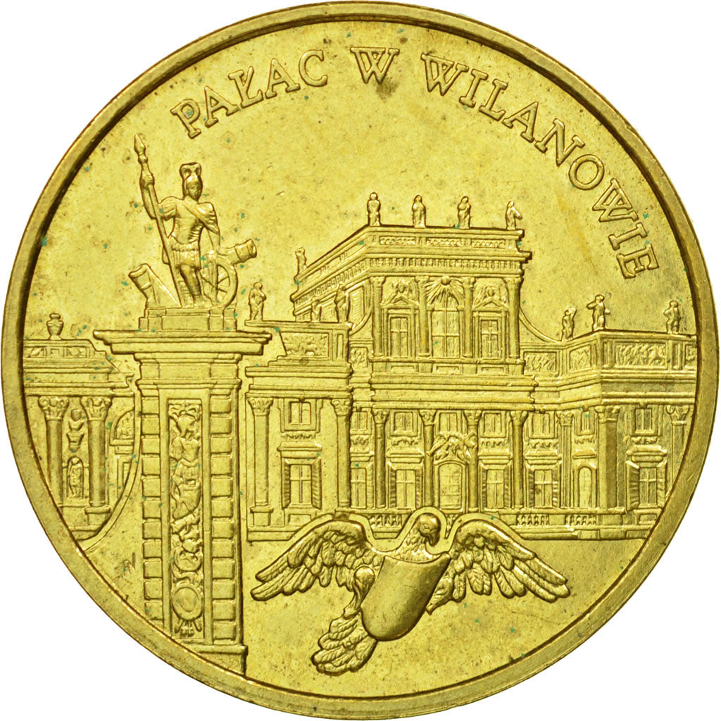 Monnaie, Pologne, 2 Zlote, 2000, Warsaw, SUP, Laiton, KM:390