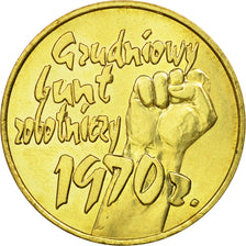 Coin, Poland, 2 Zlote, 2000, Warsaw, EF(40-45), Brass, KM:404