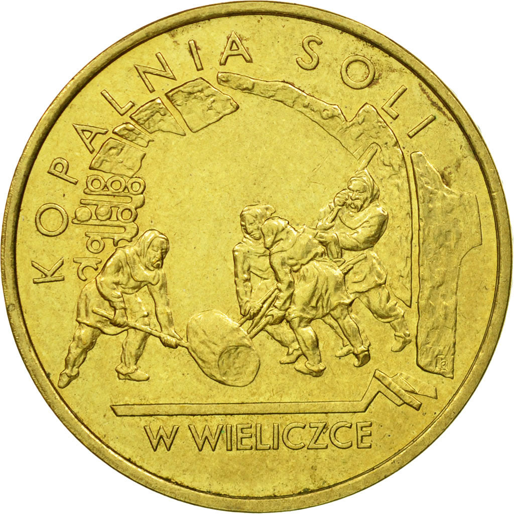 Moneta, Polonia, 2 Zlote, 2001, Warsaw, BB, Ottone, KM:408