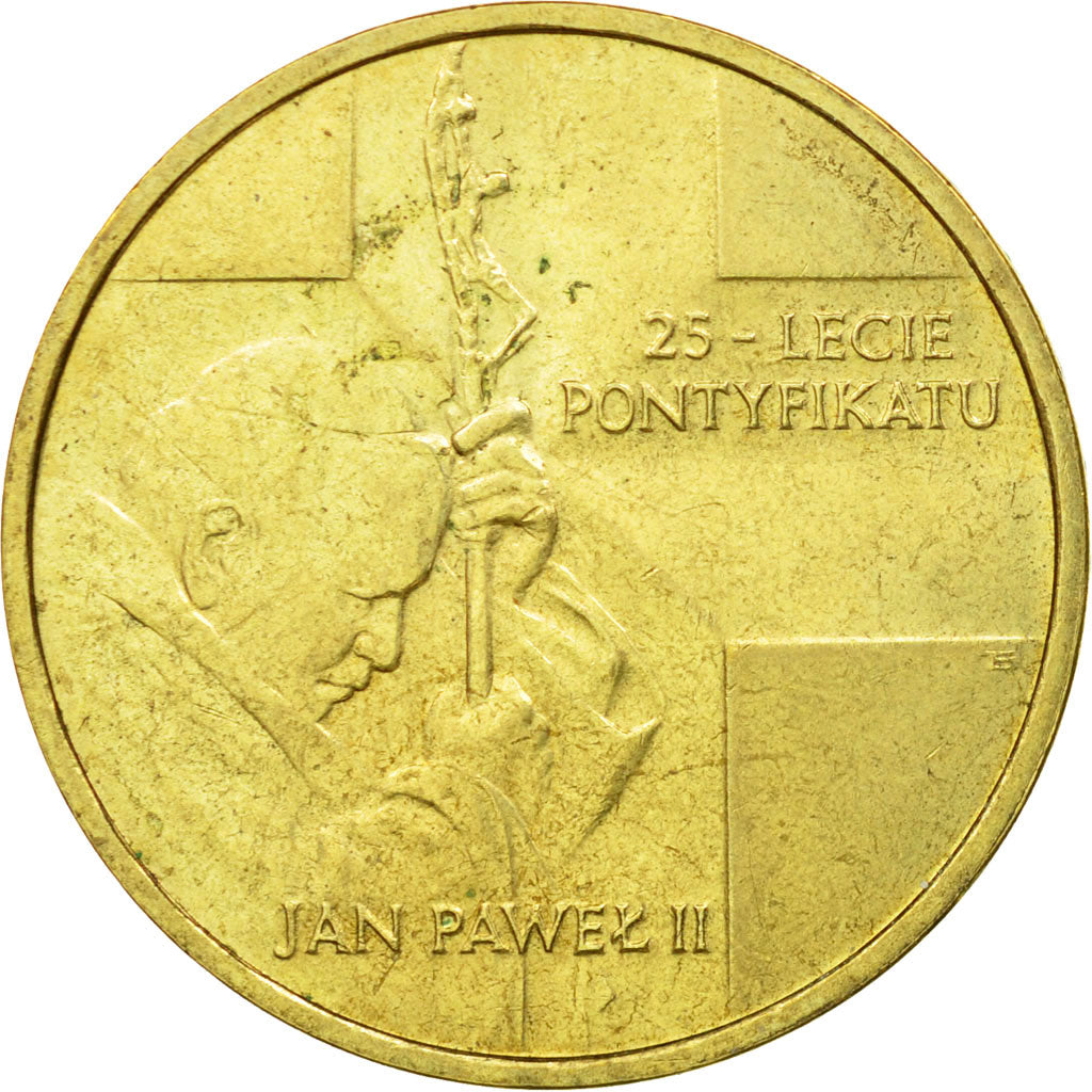 Moneta, Polonia, 2 Zlote, 2003, Warsaw, BB, Ottone, KM:465