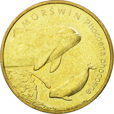 Coin, Poland, 2 Zlote, 2004, Warsaw, EF(40-45), Brass, KM:464