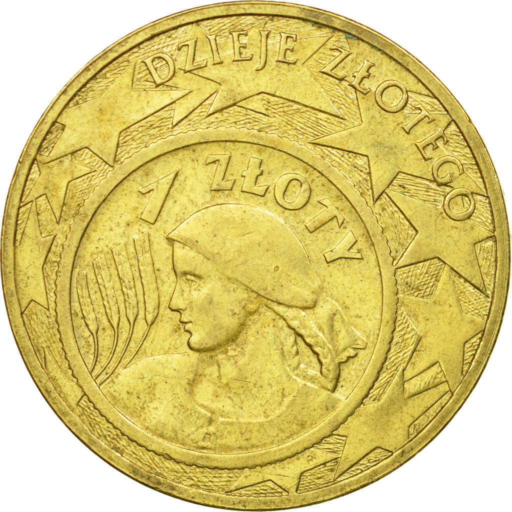Coin, Poland, 2 Zlote, 2004, Warsaw, EF(40-45), Brass, KM:479