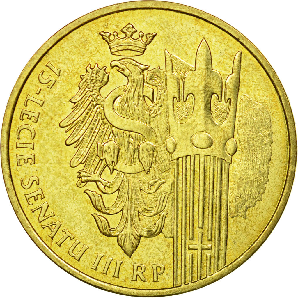 Moneta, Polonia, 2 Zlote, 2004, Warsaw, BB, Ottone, KM:503