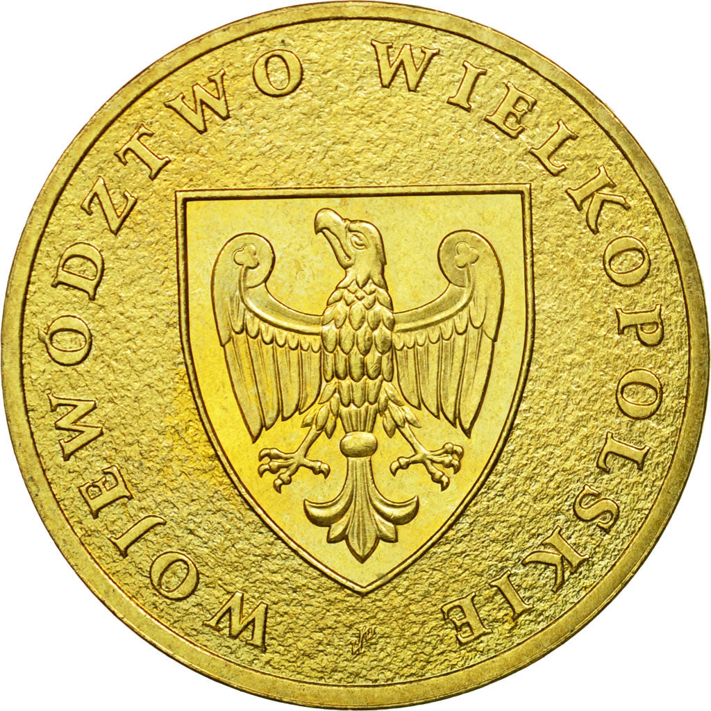 Coin, Poland, 2 Zlote, 2005, Warsaw, EF(40-45), Brass, KM:562