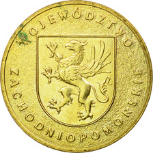 Coin, Poland, 2 Zlote, 2005, Warsaw, EF(40-45), Brass, KM:563