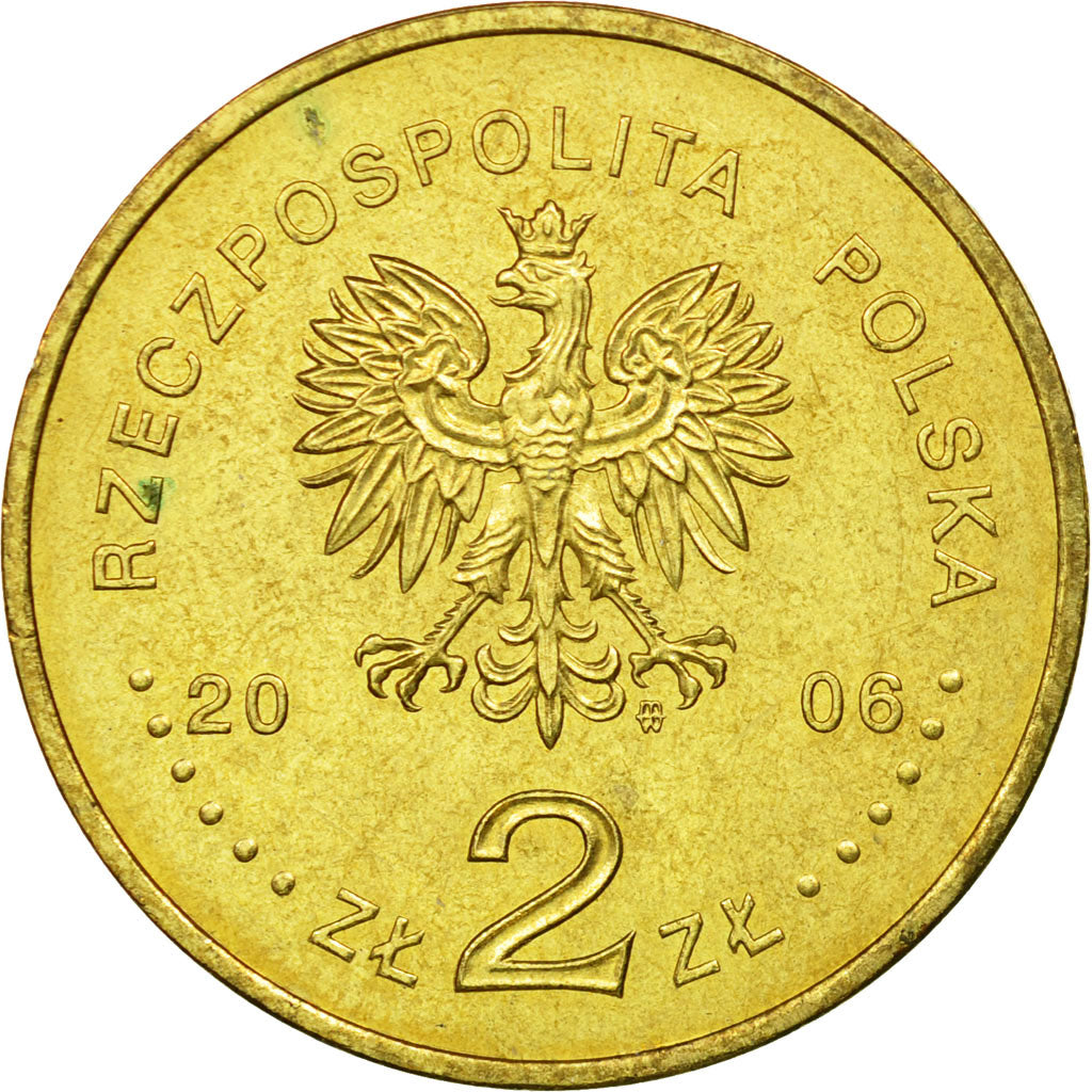Moneta, Polonia, 2 Zlote, 2006, Warsaw, BB, Ottone, KM:571