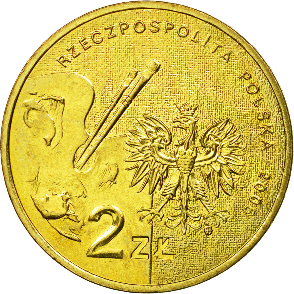Moneta, Polonia, 2 Zlote, 2006, Warsaw, BB, Ottone, KM:575