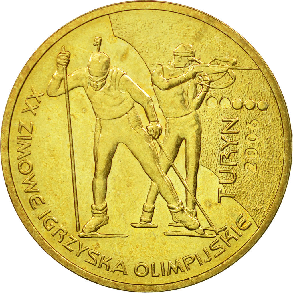 Coin, Poland, 2 Zlote, 2006, Warsaw, EF(40-45), Brass, KM:605