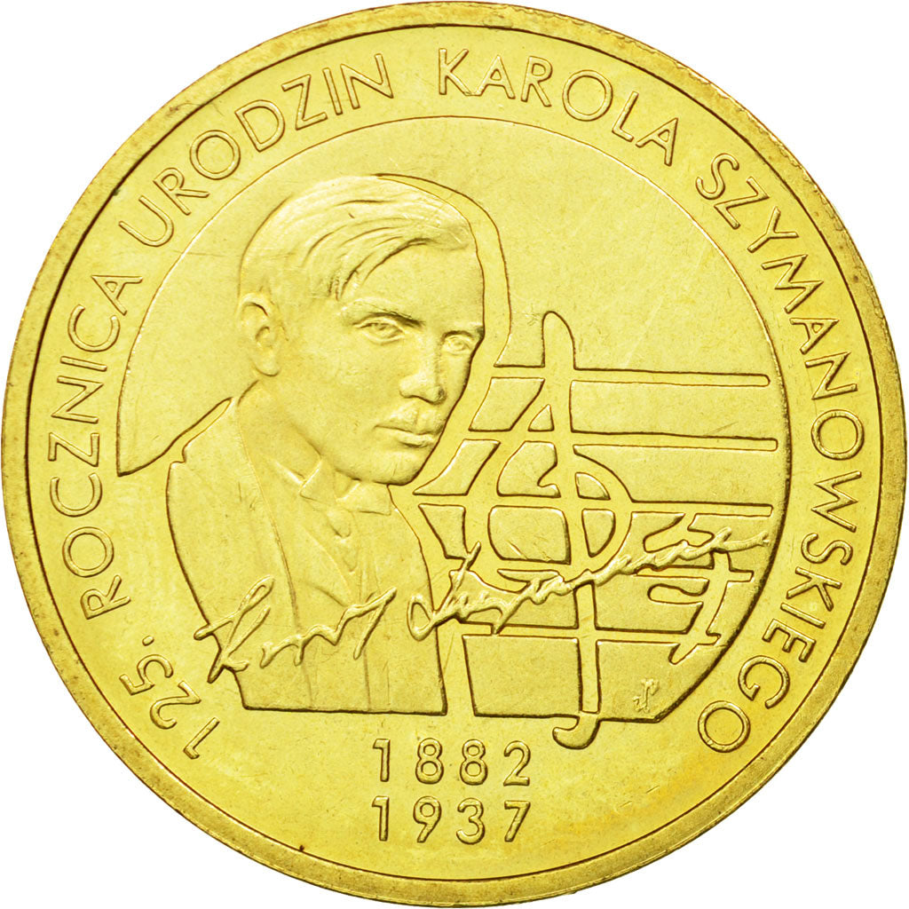 Moneta, Polonia, 2 Zlote, 2007, Warsaw, BB, Ottone, KM:612